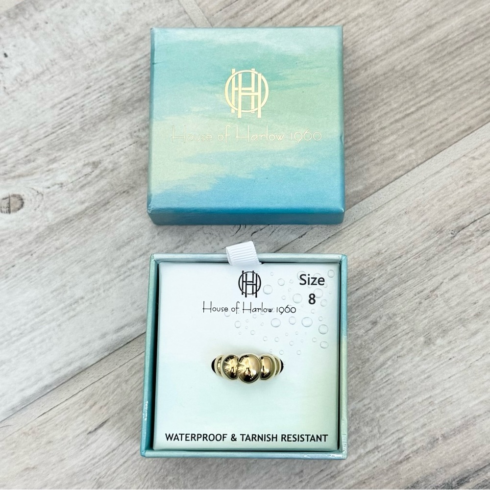 House of Harlow Gold Ring